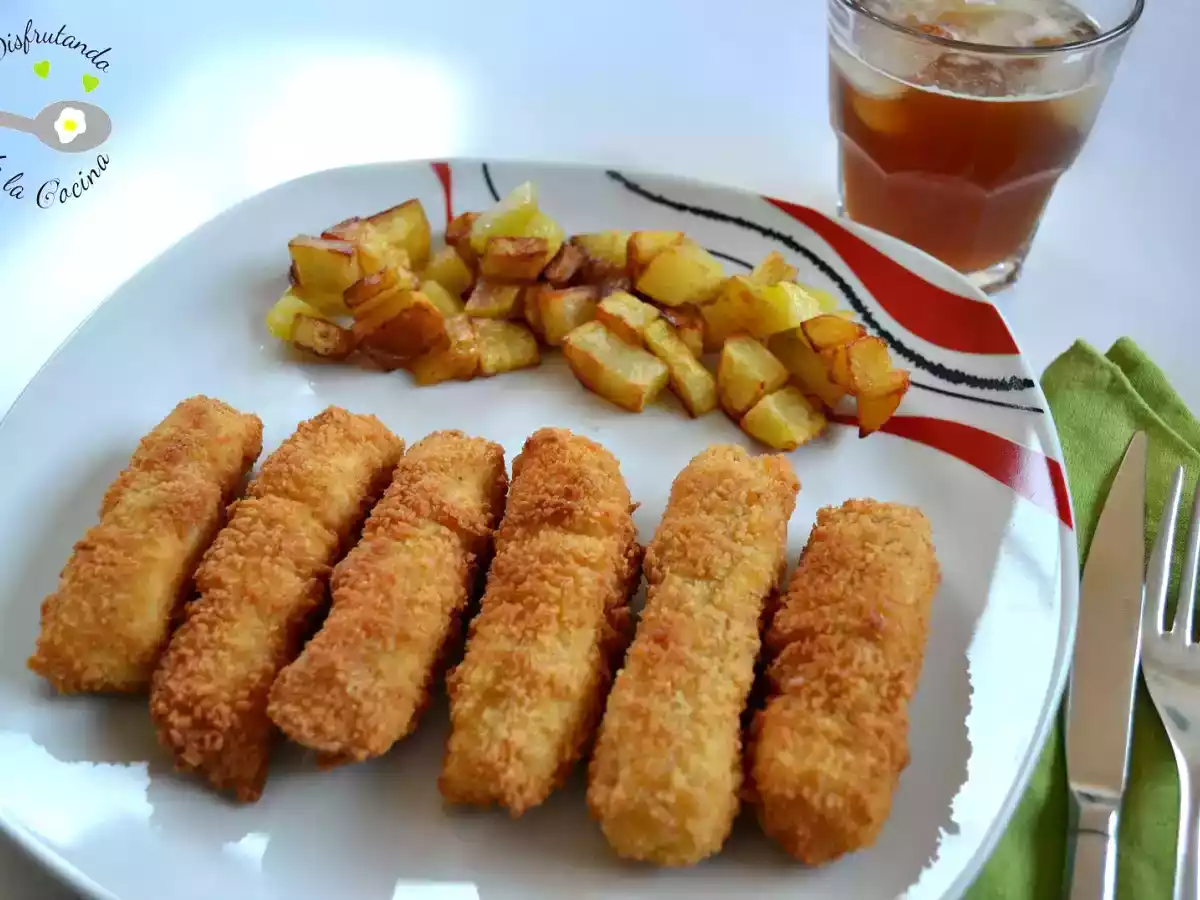 Varitas de merluza caseras