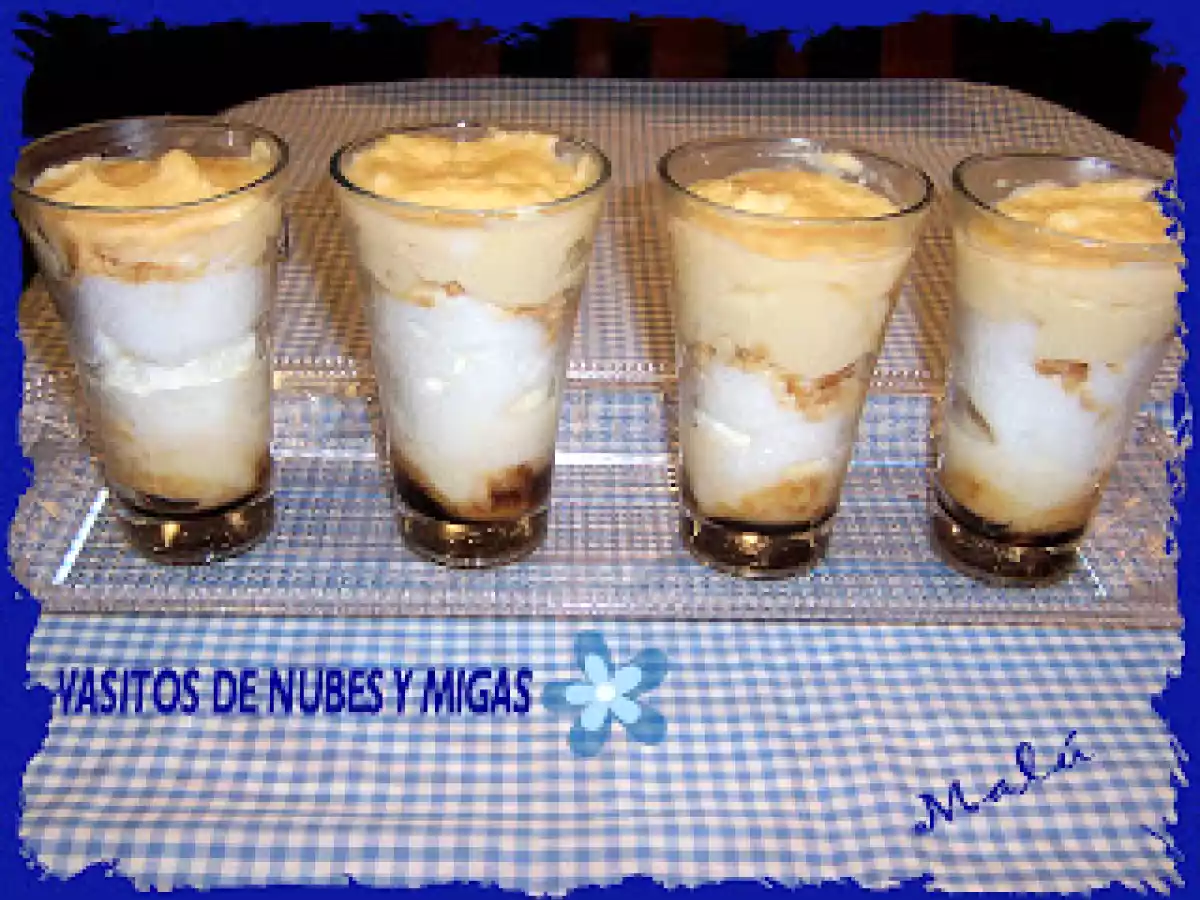 VASITO DE NUBES Y MIGAS