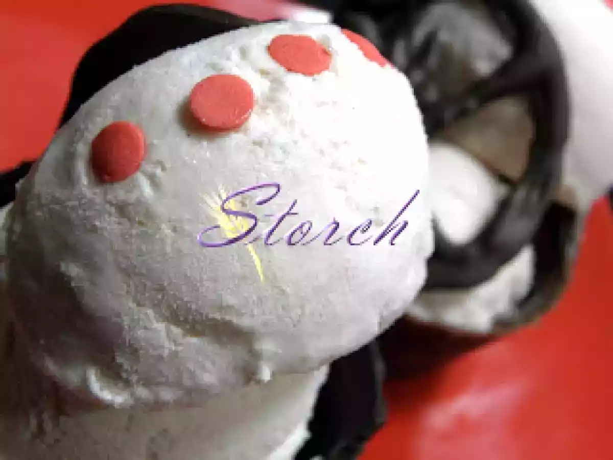 Vasitos de chocolate con helado de sandía - foto 4