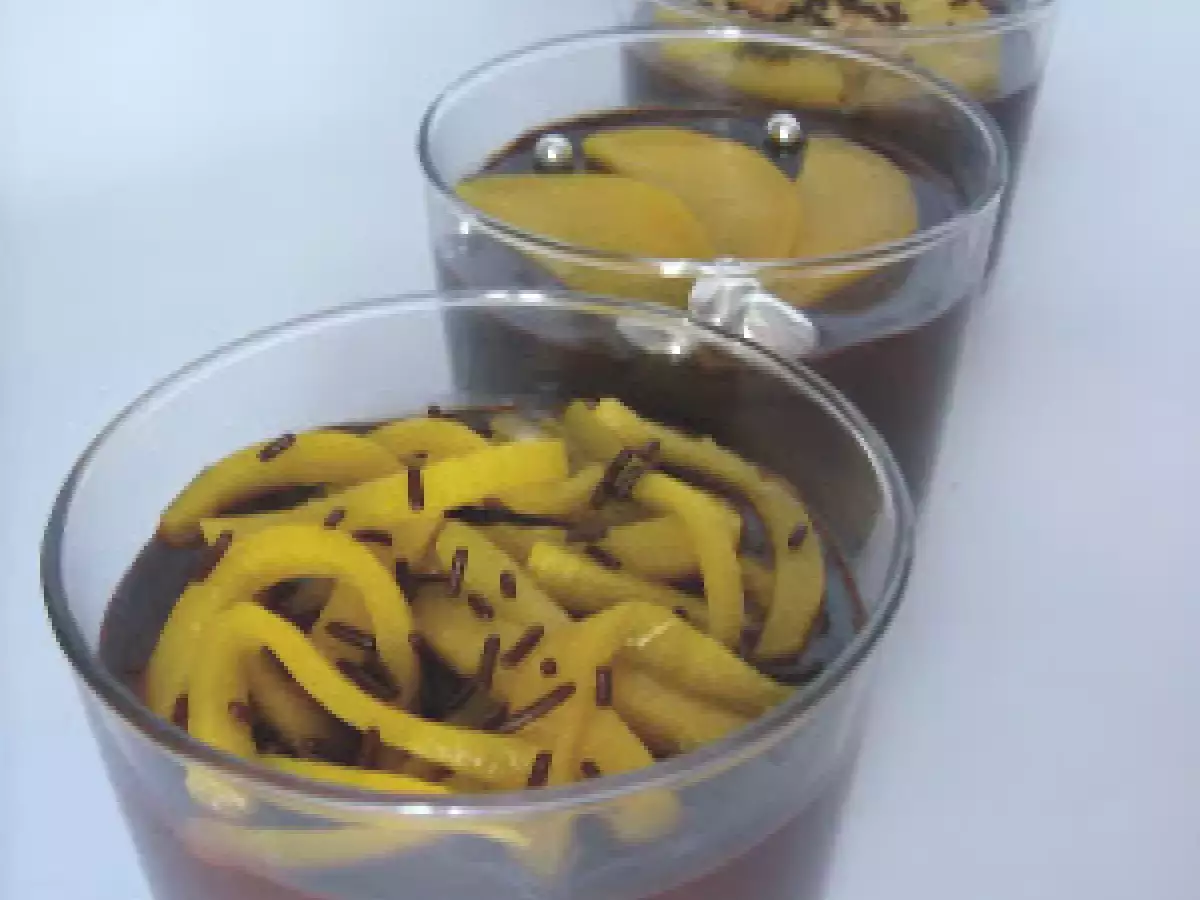 Vasitos de chocolate y melocotón - foto 2