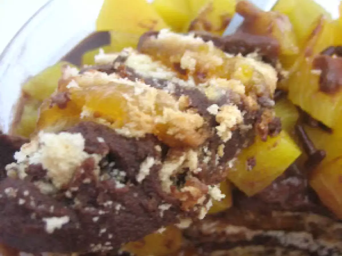 Vasitos de chocolate y melocotón - foto 3