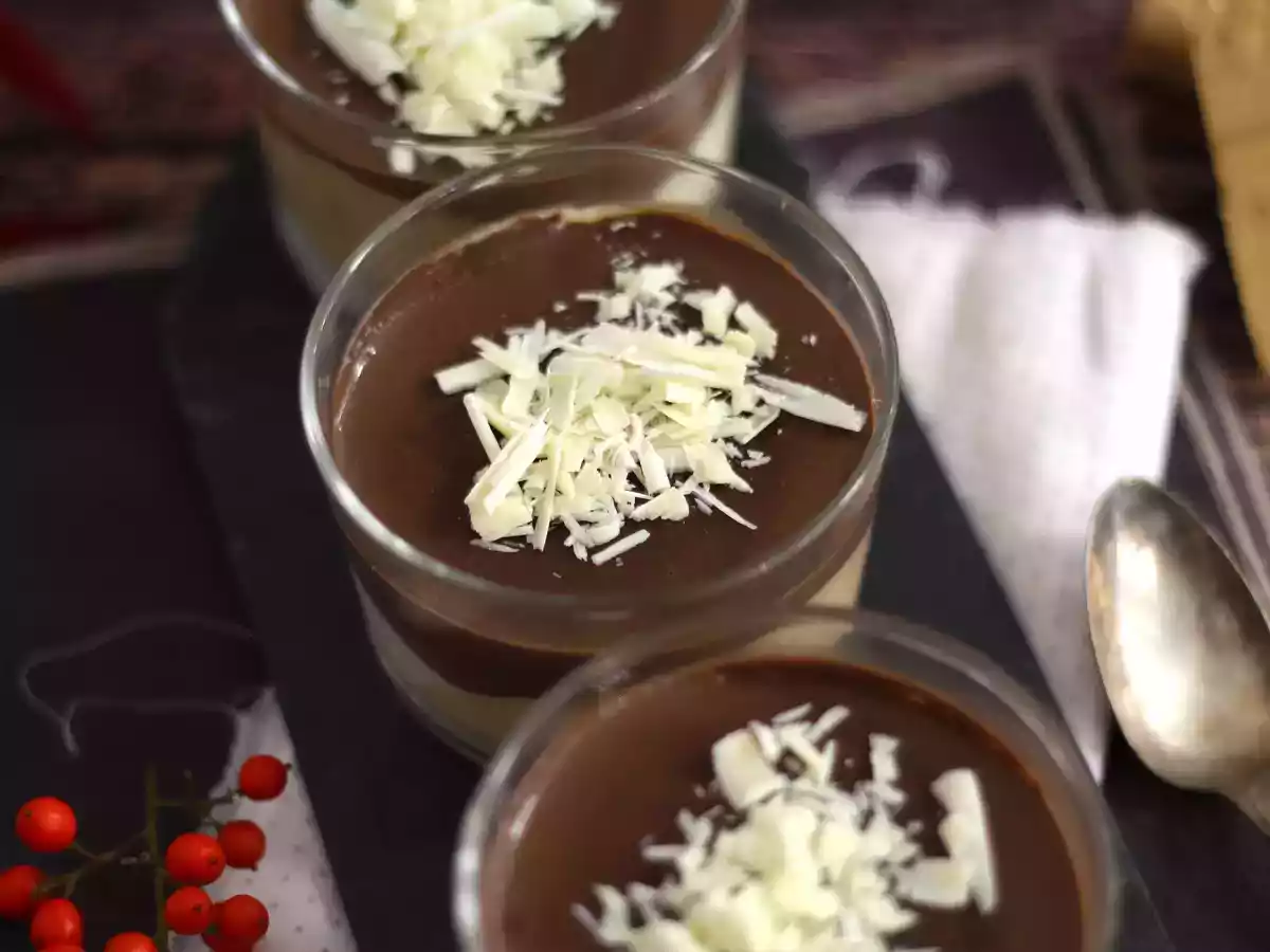 Vasitos de chocolate y turrón. Receta fácil - foto 5