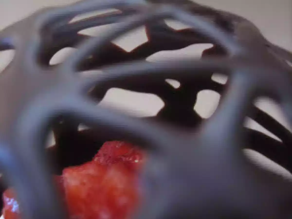 Vasitos de crema y fresas - foto 4