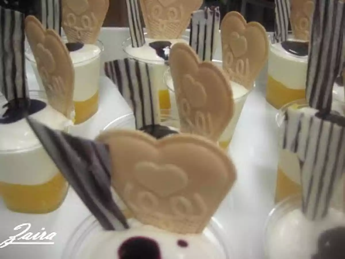 Vasitos de mango y crema de yogur - foto 2