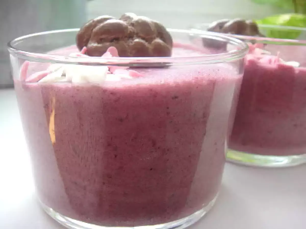 Vasitos de mousse de frutos del bosque - foto 2