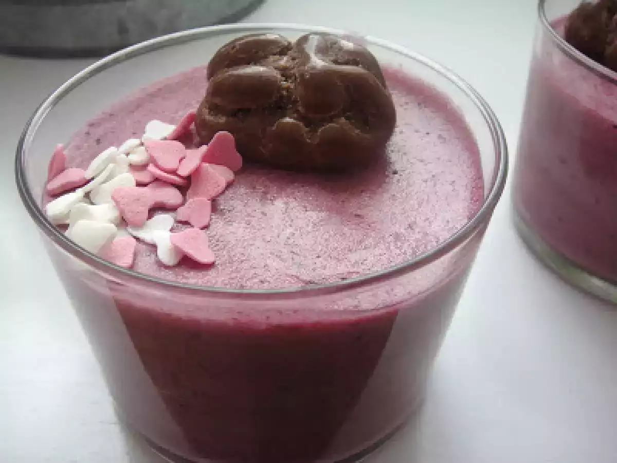 Vasitos de mousse de frutos del bosque - foto 3