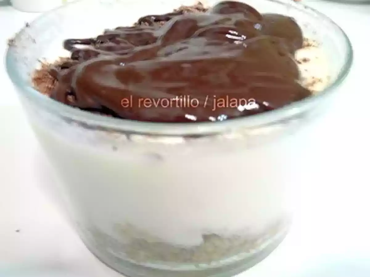 VASITOS DE QUESO CON CHOCOLATE Y 3º CUMPLE BLOG