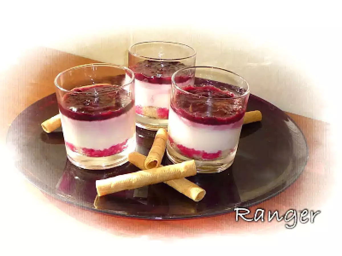 Vasitos de queso con mermelada - foto 2