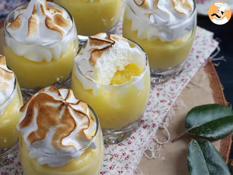 Vasitos de tarta de limón y merengue - foto 3