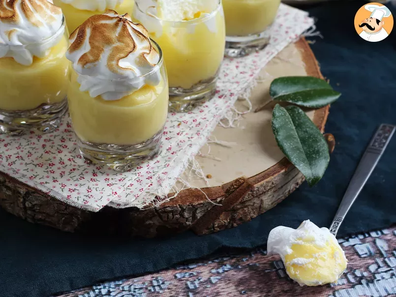 Vasitos de tarta de limón y merengue - foto 5