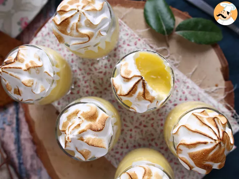 Vasitos de tarta de limón y merengue - foto 6