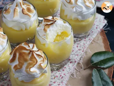 Vasitos de tarta de limón y merengue - foto 3