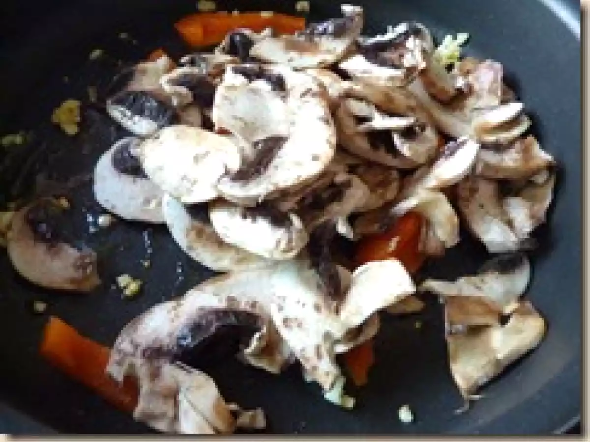 Vegetales salteados al ajillo - foto 3