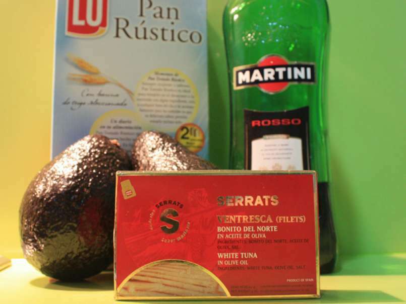 Ventresca de Bonito con aguacate al Martini rojo - foto 6
