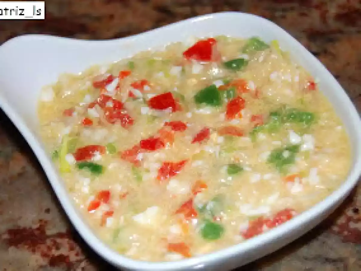 Verbena de verduras con vinagreta