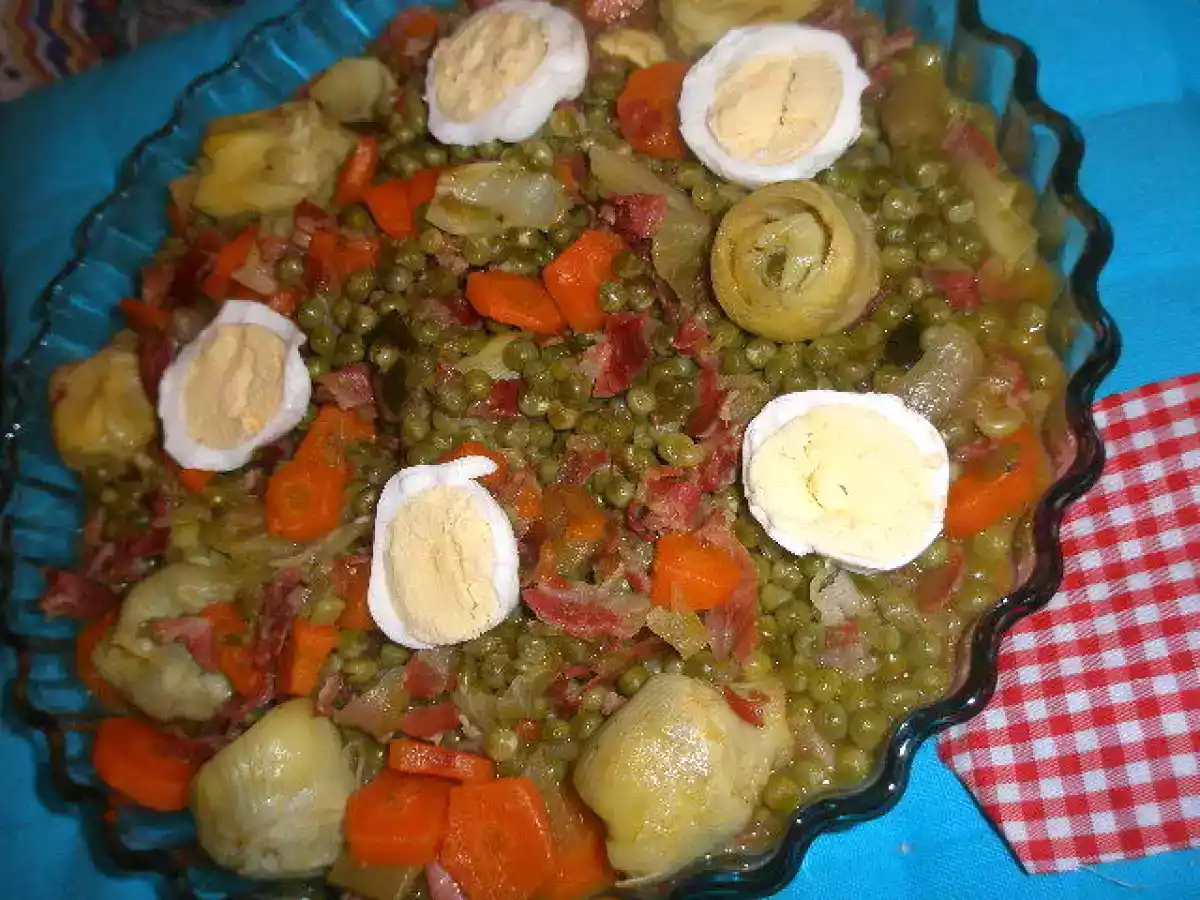 Verdura a la riojana