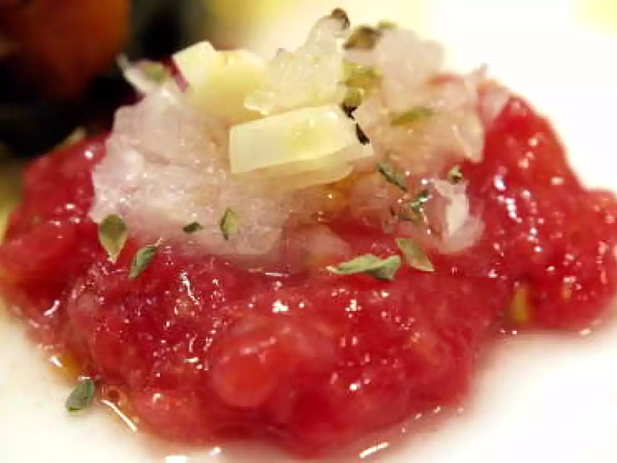 verduras al vapor, con tomate rojo - foto 2