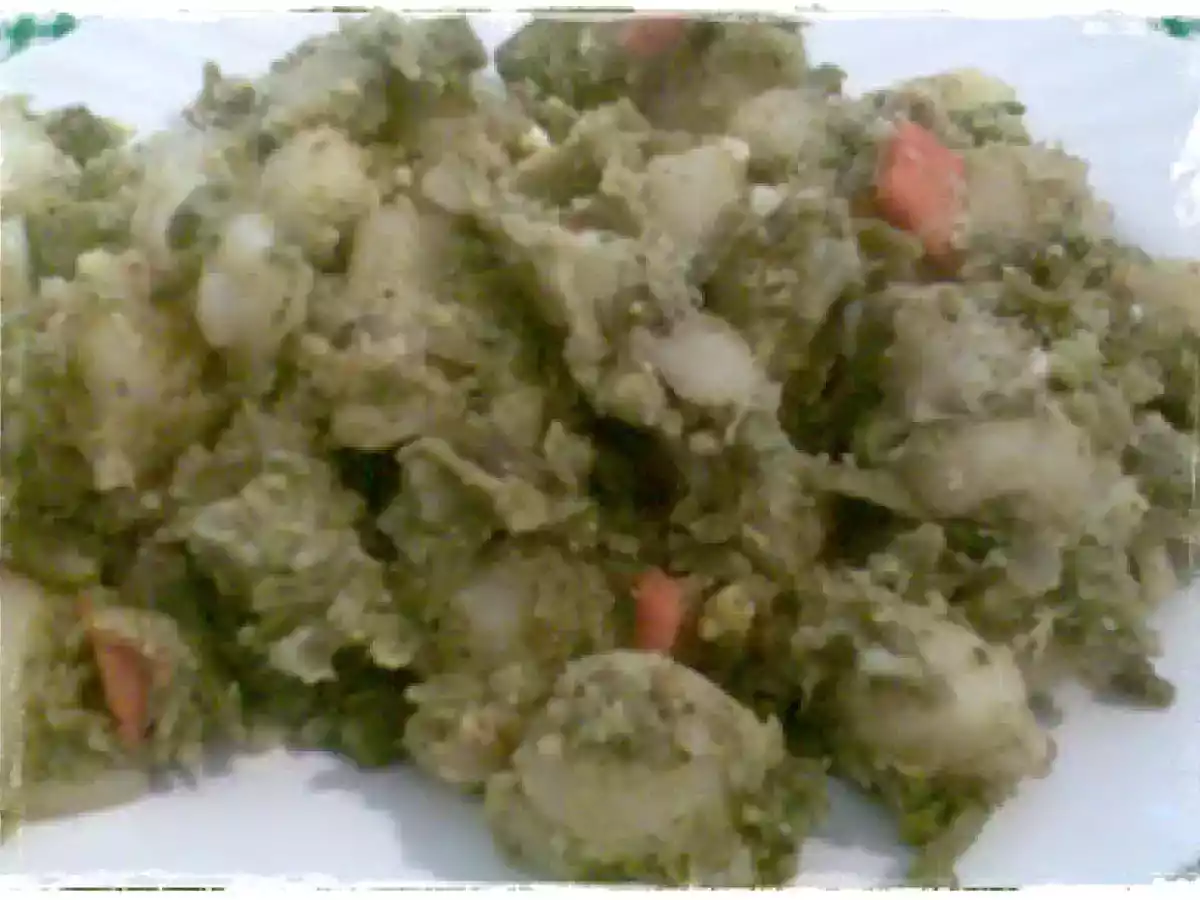 VERDURAS AL VAPOR SALTEADAS CON AJO