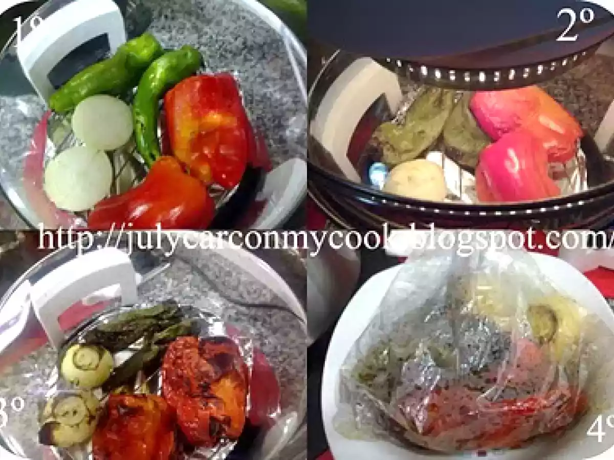 Verduras asadas horno turbo conveccion - foto 2