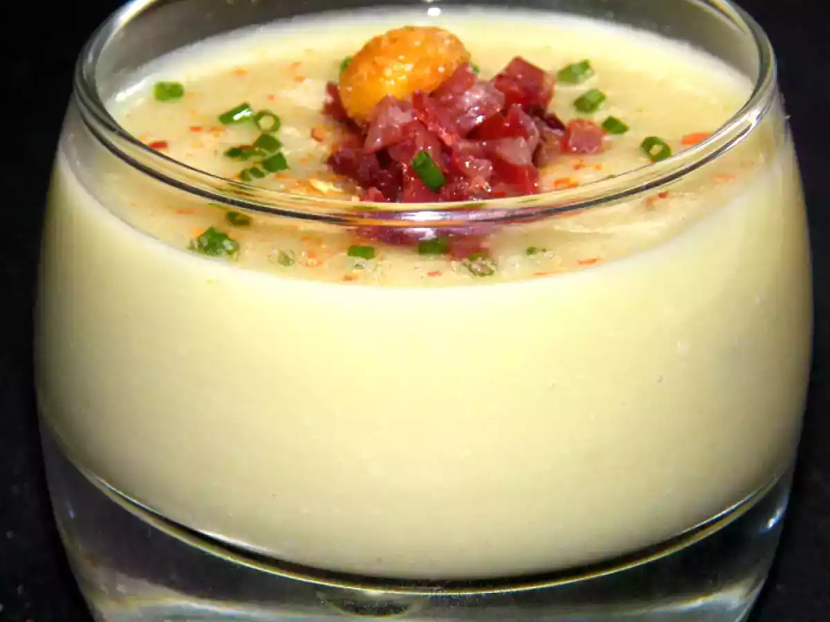 Vichyssoise (crema de puerros) con toque, receta - foto 2