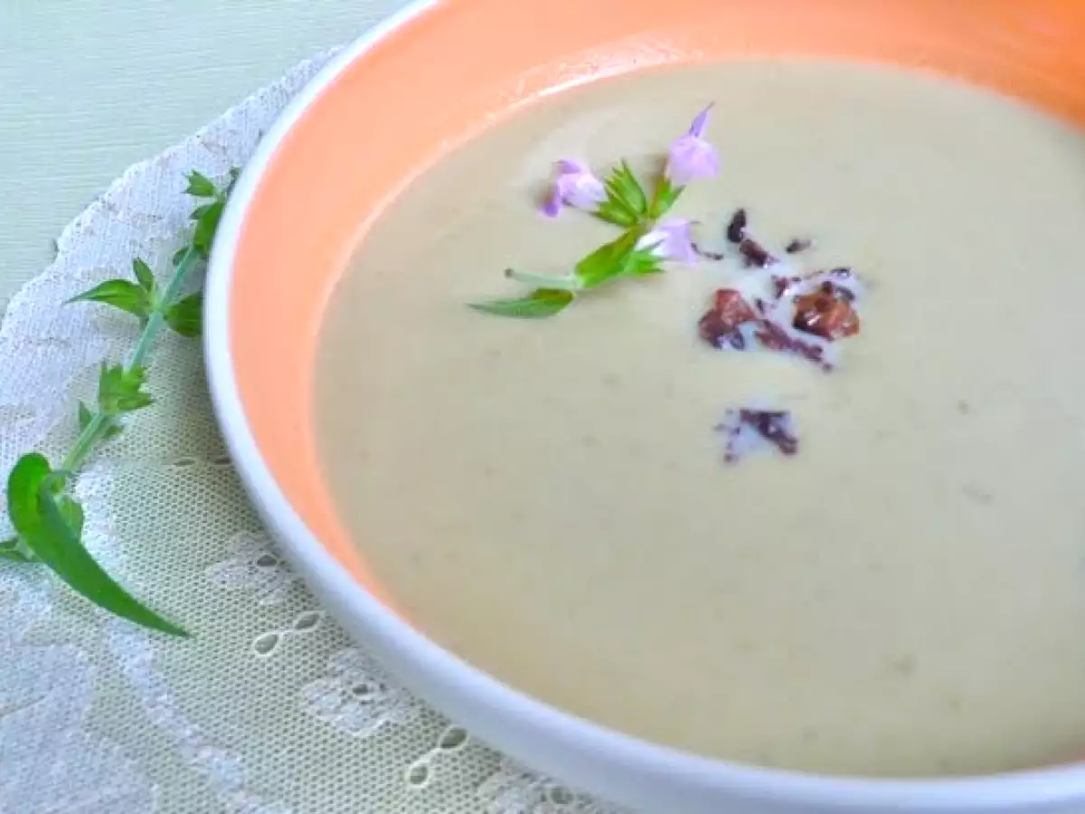 Vichyssoise de alcachofas