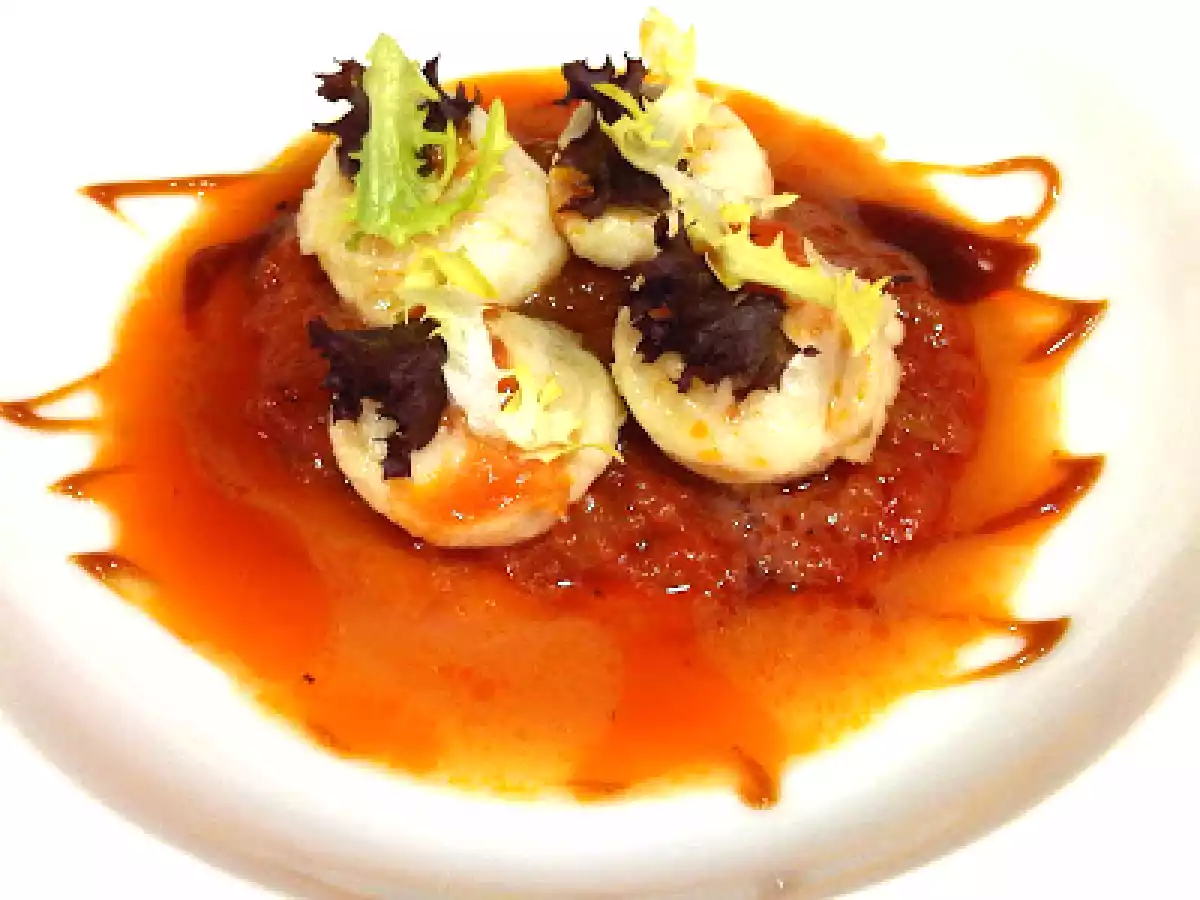 Vieiras Asadas al Limón