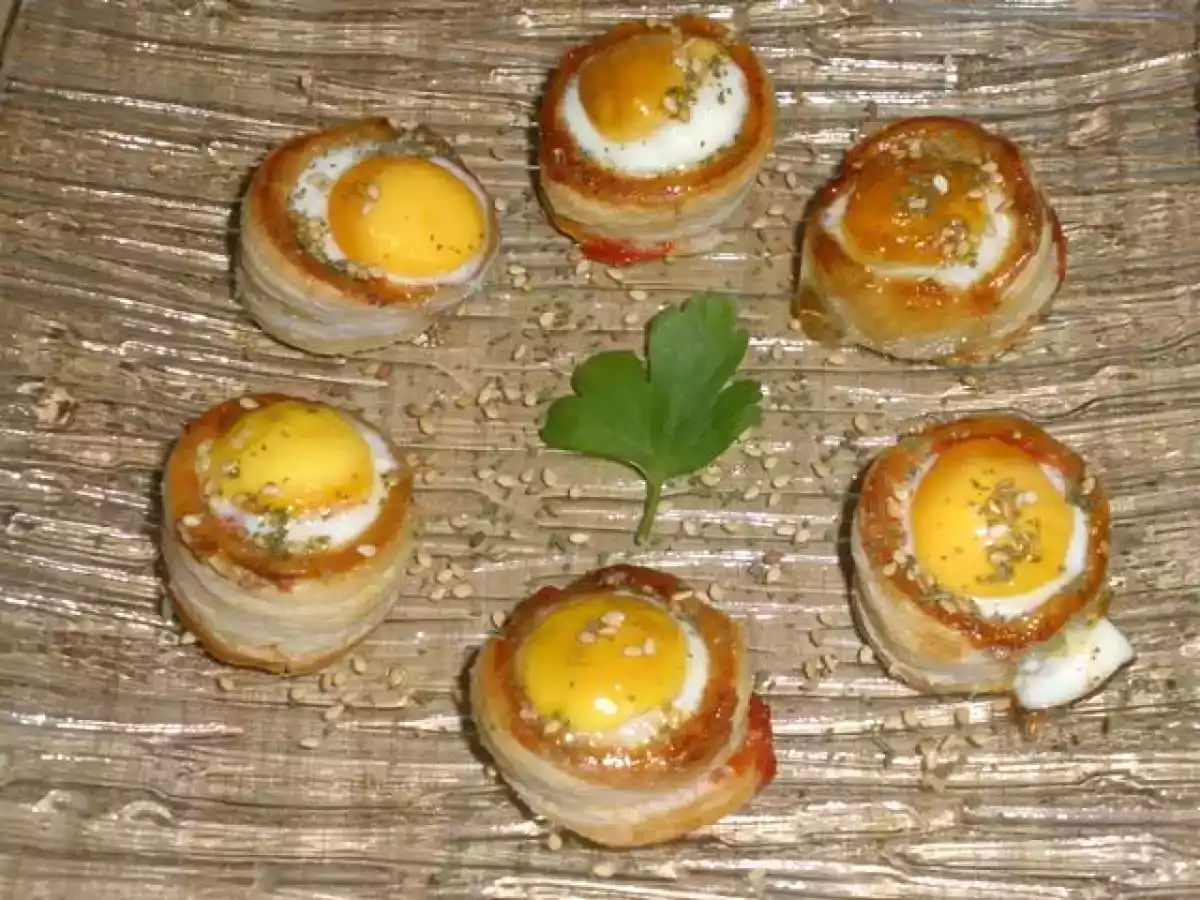 Volovanes con Huevos de Codorniz