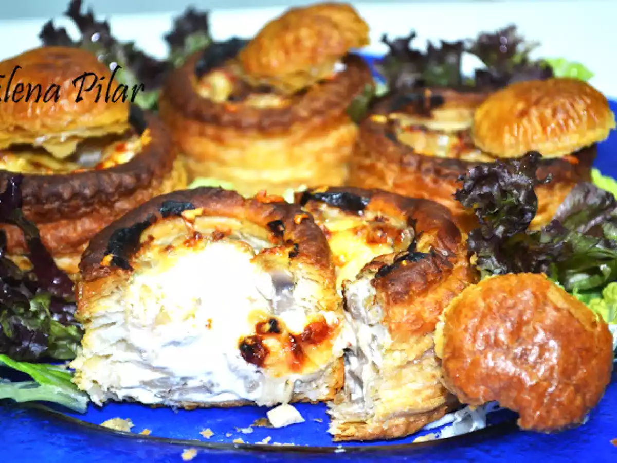 Volovanes de champiñón - foto 2