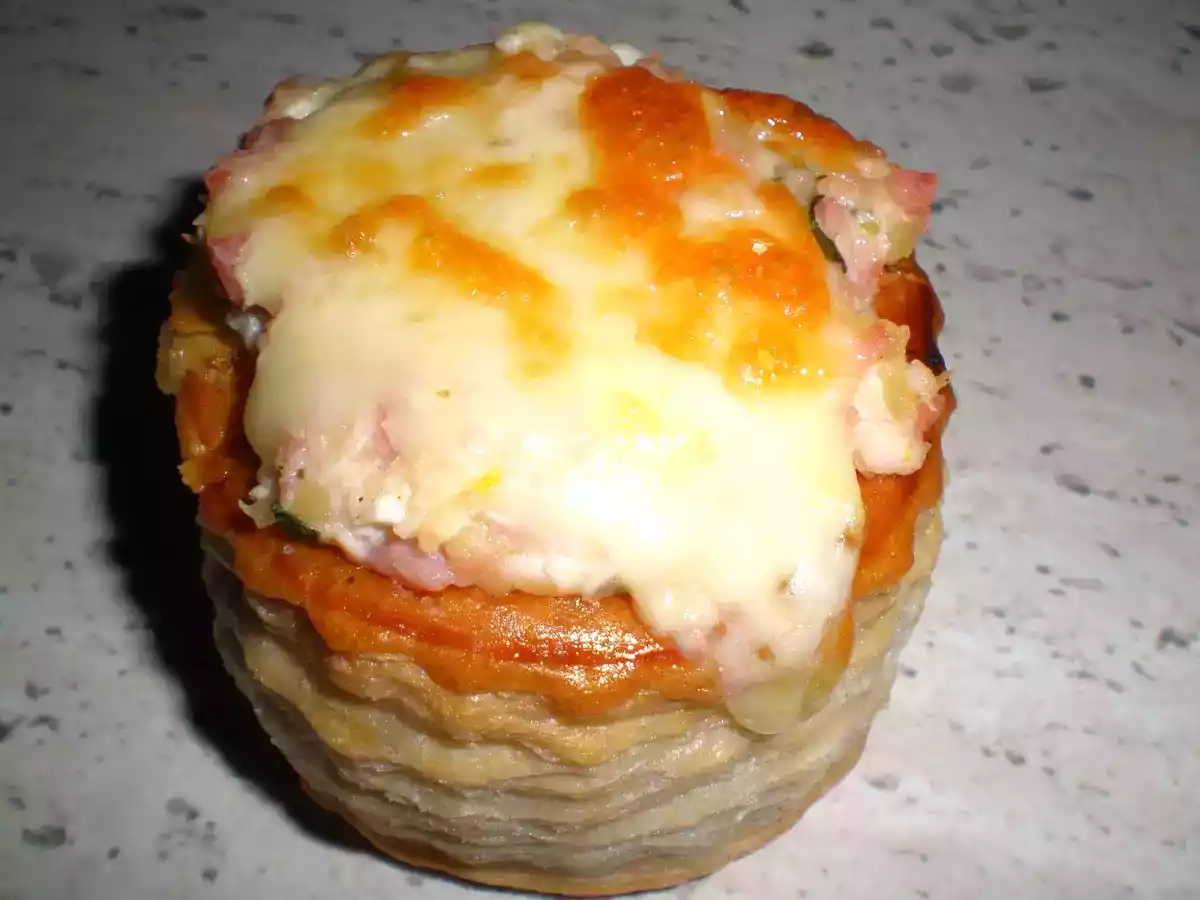 VOLOVANES DE POLLO Y JAMÓN YORK