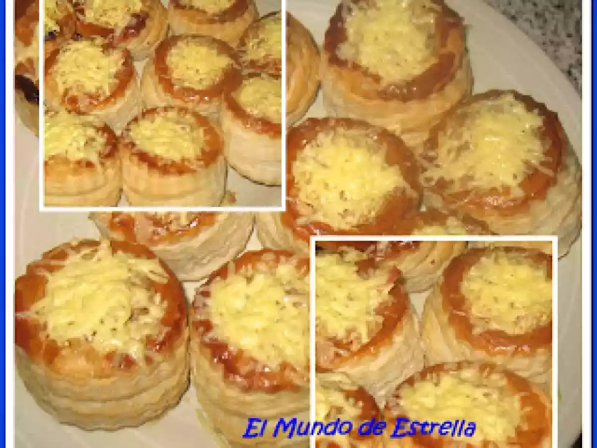 VOLOVANES RELLENOS DE REVUELTO