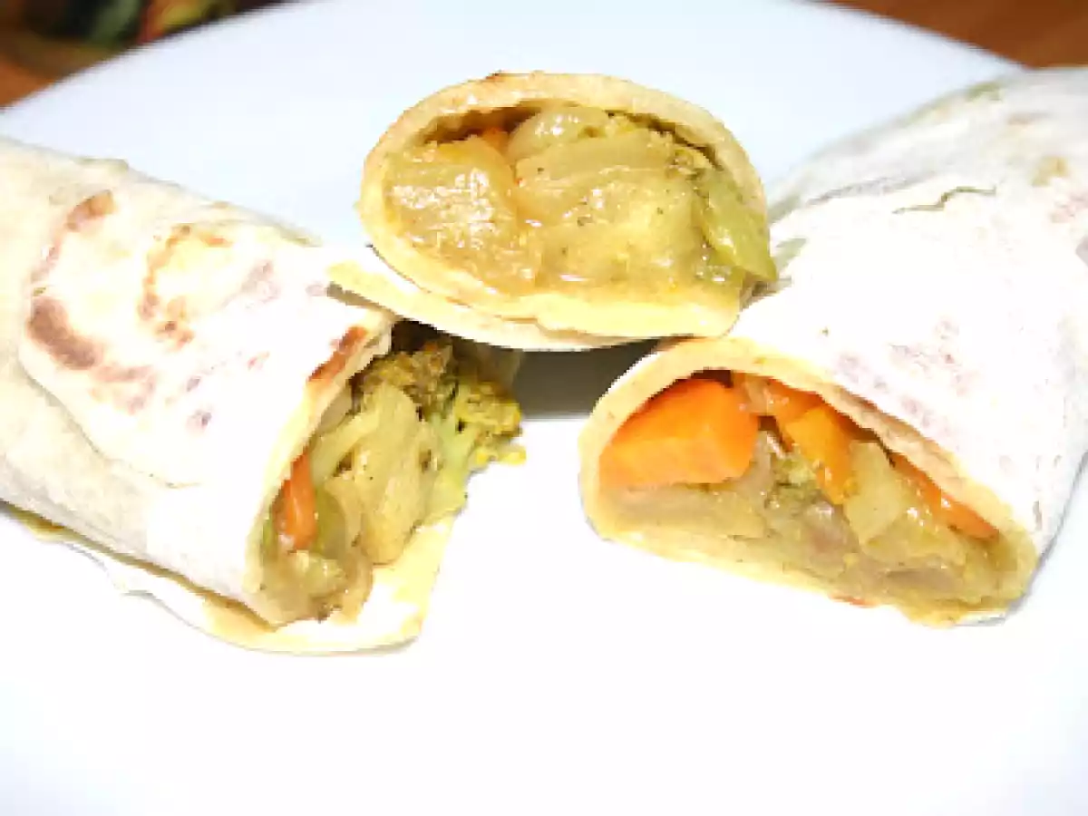 WARP VEGETARIANO CON ESPECIAS.