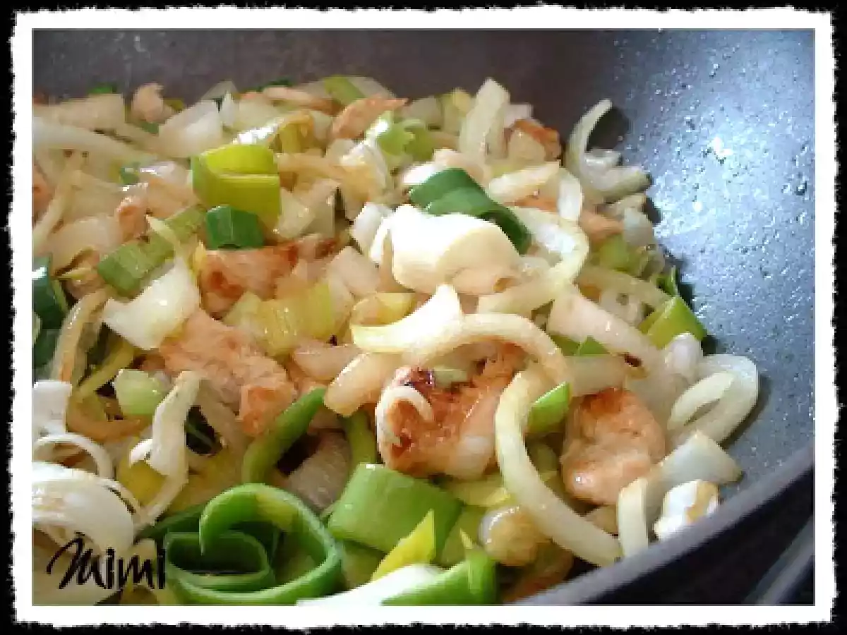 Wok de Pollo con Salsa de Curry y Coco - foto 4