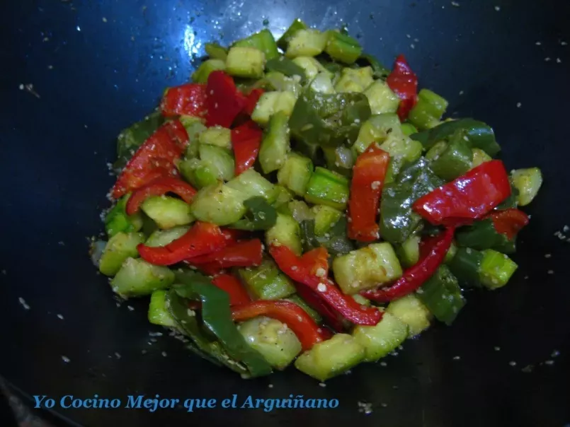 Wok de Verduras con Sésamo, foto 1