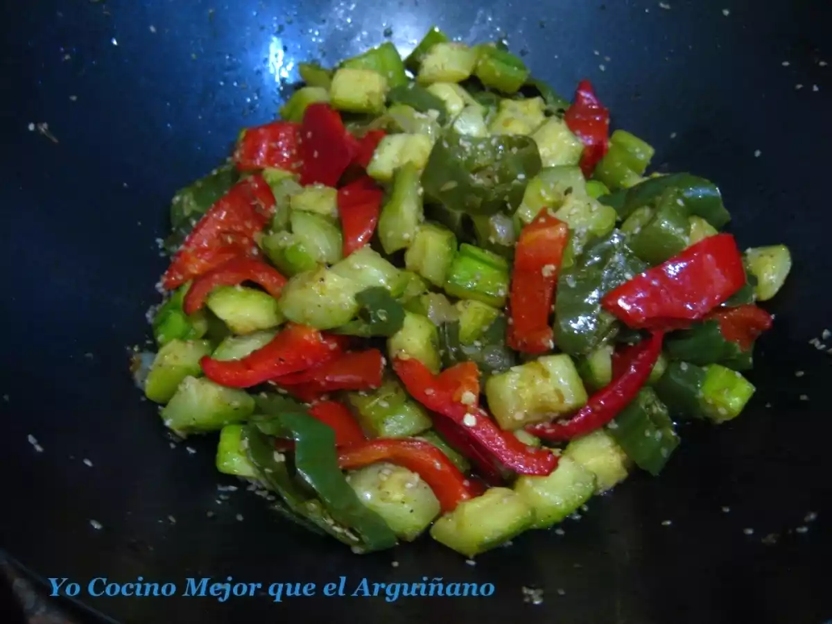 Wok de Verduras con Sésamo - foto 2