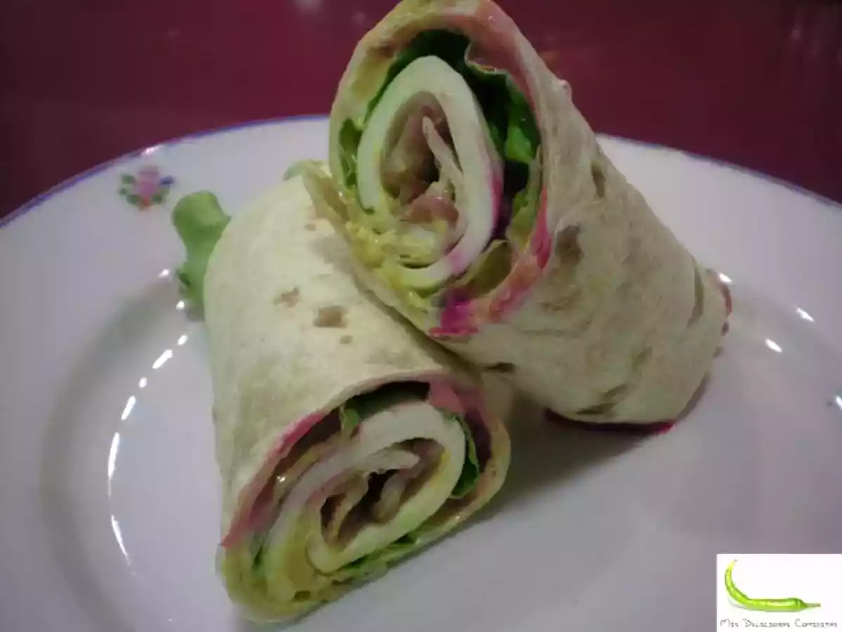 Wrap bacon mostaza