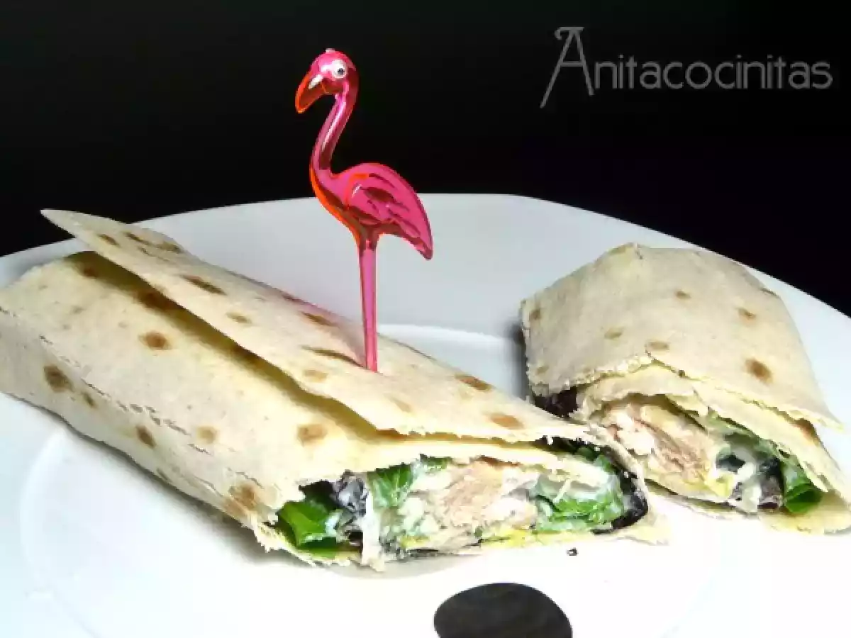 Wrap de bonito del norte con tzatziki - foto 2