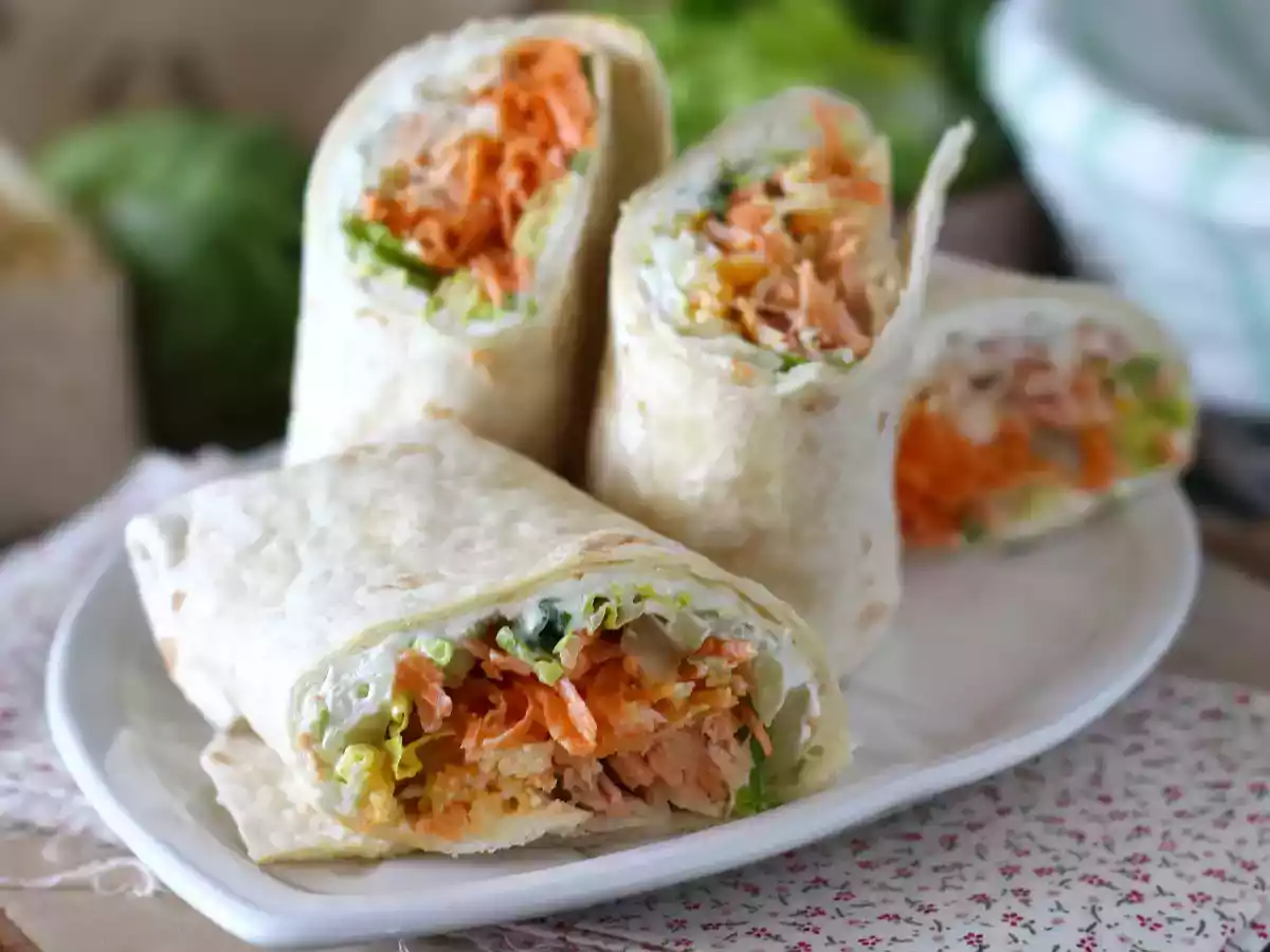 Wraps de salmón, el bocado perfecto para llevar cómodamente a cualquier parte - foto 2