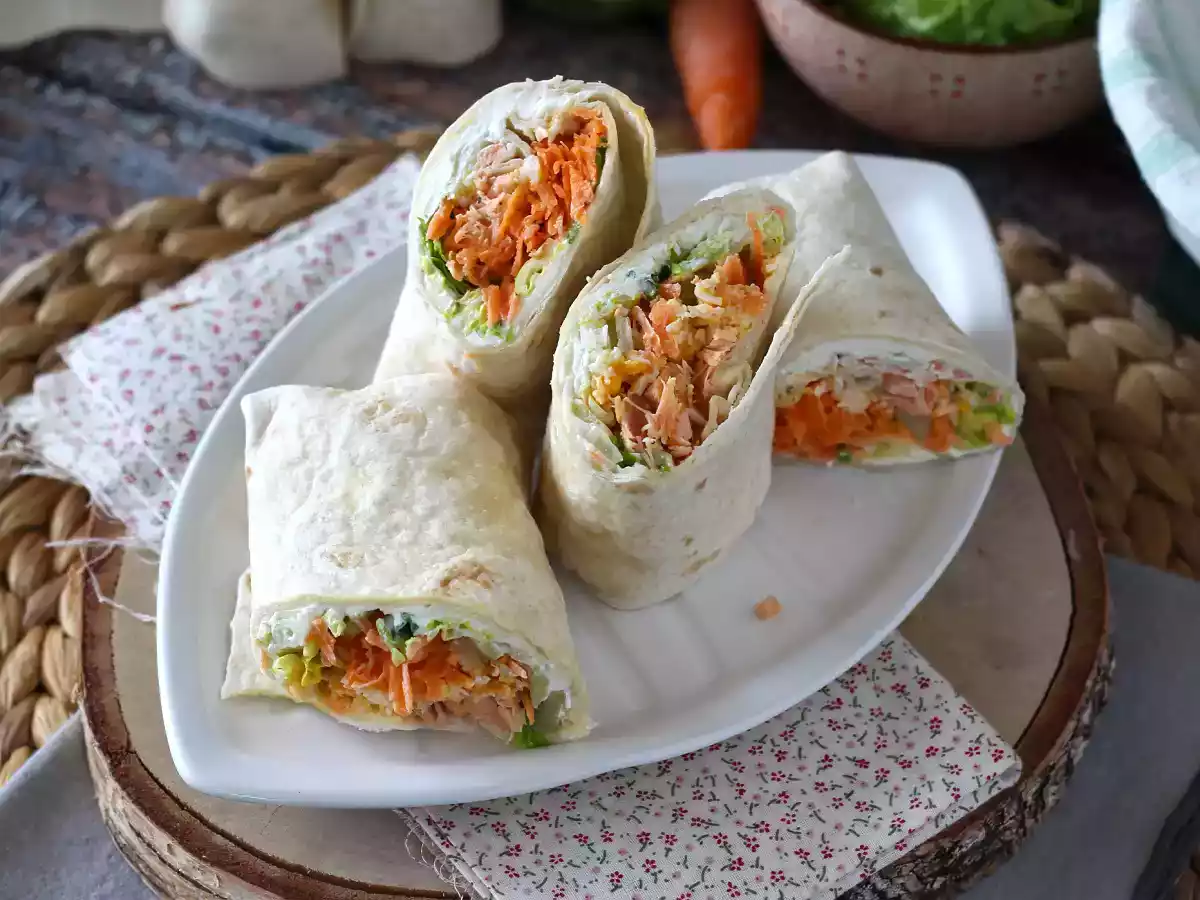 Wraps de salmón, el bocado perfecto para llevar cómodamente a cualquier parte - foto 4