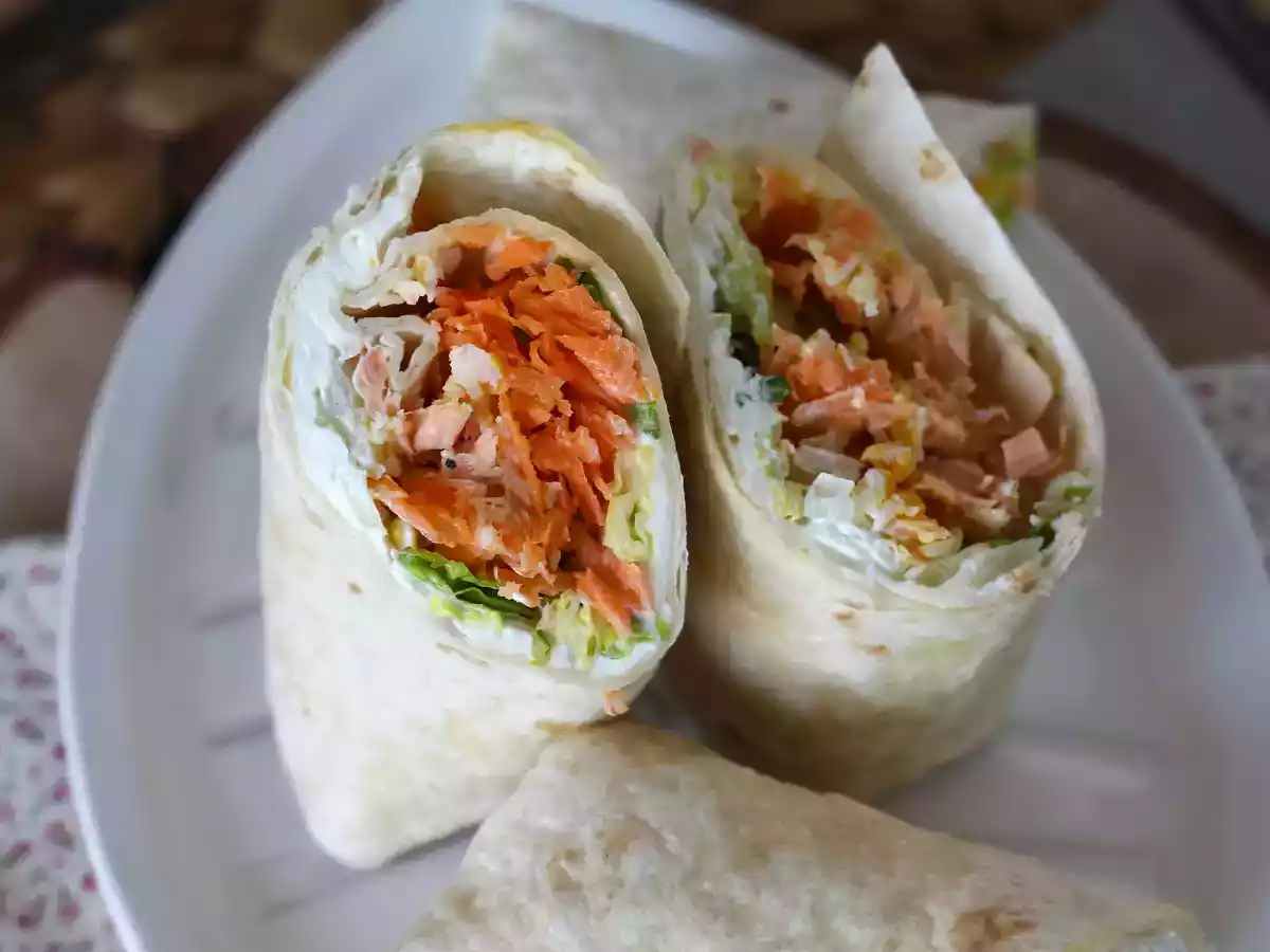 Wraps de salmón, el bocado perfecto para llevar cómodamente a cualquier parte - foto 5