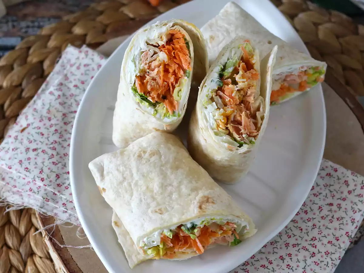 Wraps de salmón, el bocado perfecto para llevar cómodamente a cualquier parte - foto 6