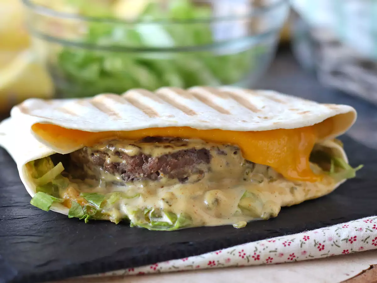 Wraps estilo Big Mac, rápidos, prácticos y económicos - foto 3