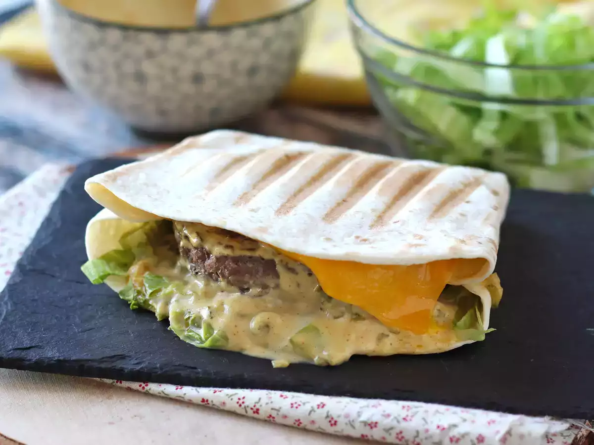 Wraps estilo Big Mac, rápidos, prácticos y económicos - foto 4