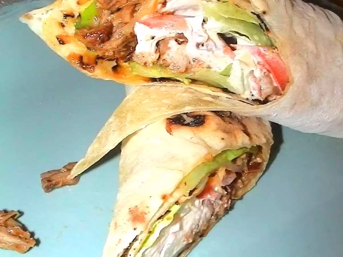 Wraps y Burritos de Carne Mechada - foto 2