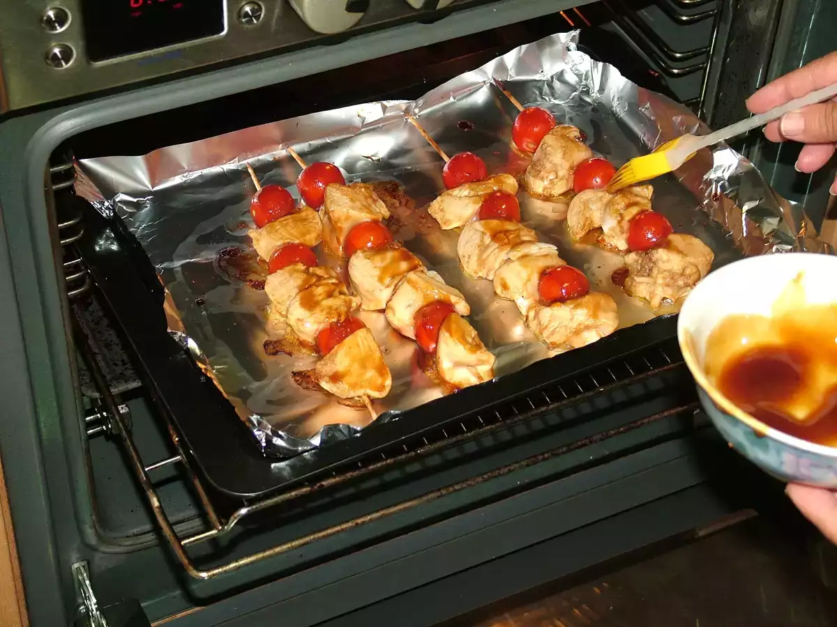 Yakitori - Brocheta de pollo teriyaki - foto 3