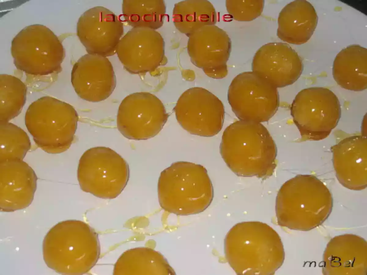 Yemas caramelizadas con coco - foto 10