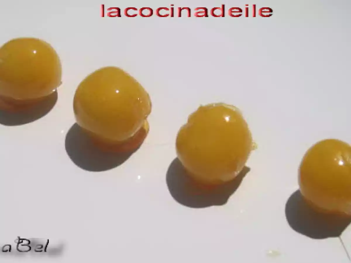 Yemas caramelizadas con coco - foto 12