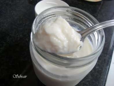 YOGUR CON INFUSION DE MELOCOTON-MARACUYA (yogurtera y thermomix)