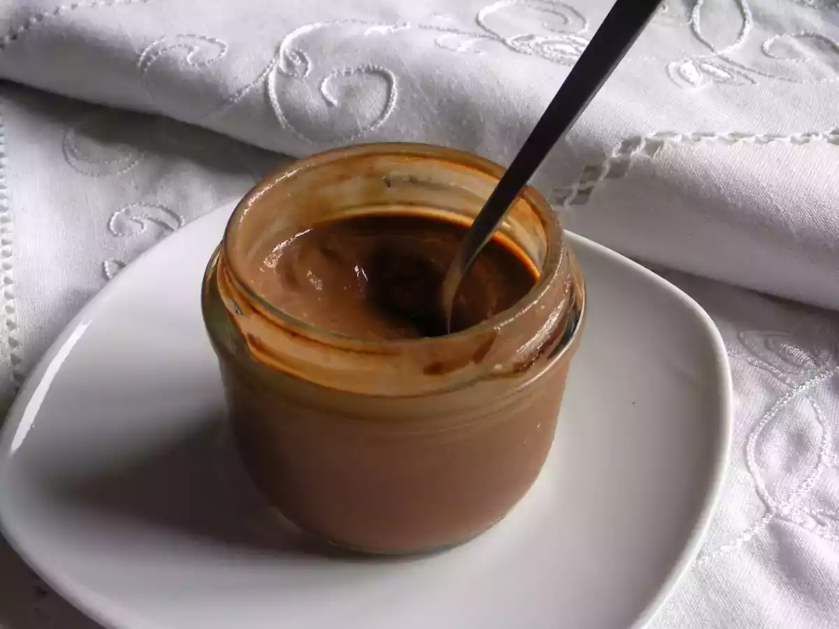 Yogur de soja y chocolate (sin yogurtera)