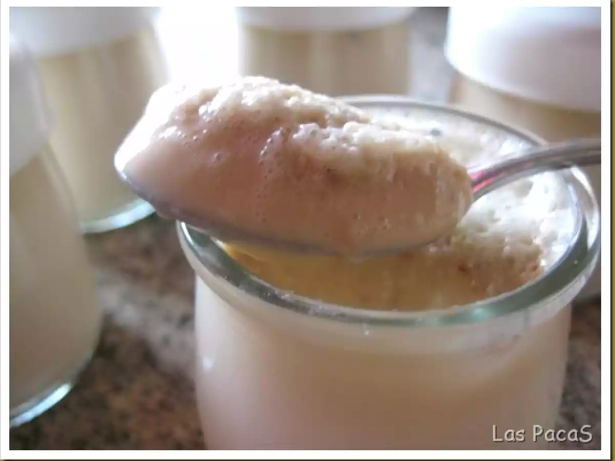 Yogur de Turrón (Thermomix) (Yogurtera)