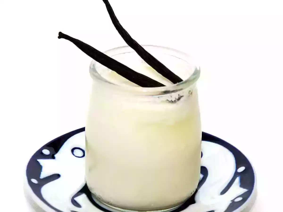 Yogur de vainilla